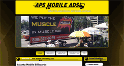 Desktop Screenshot of mobilebillboardsatlanta.com